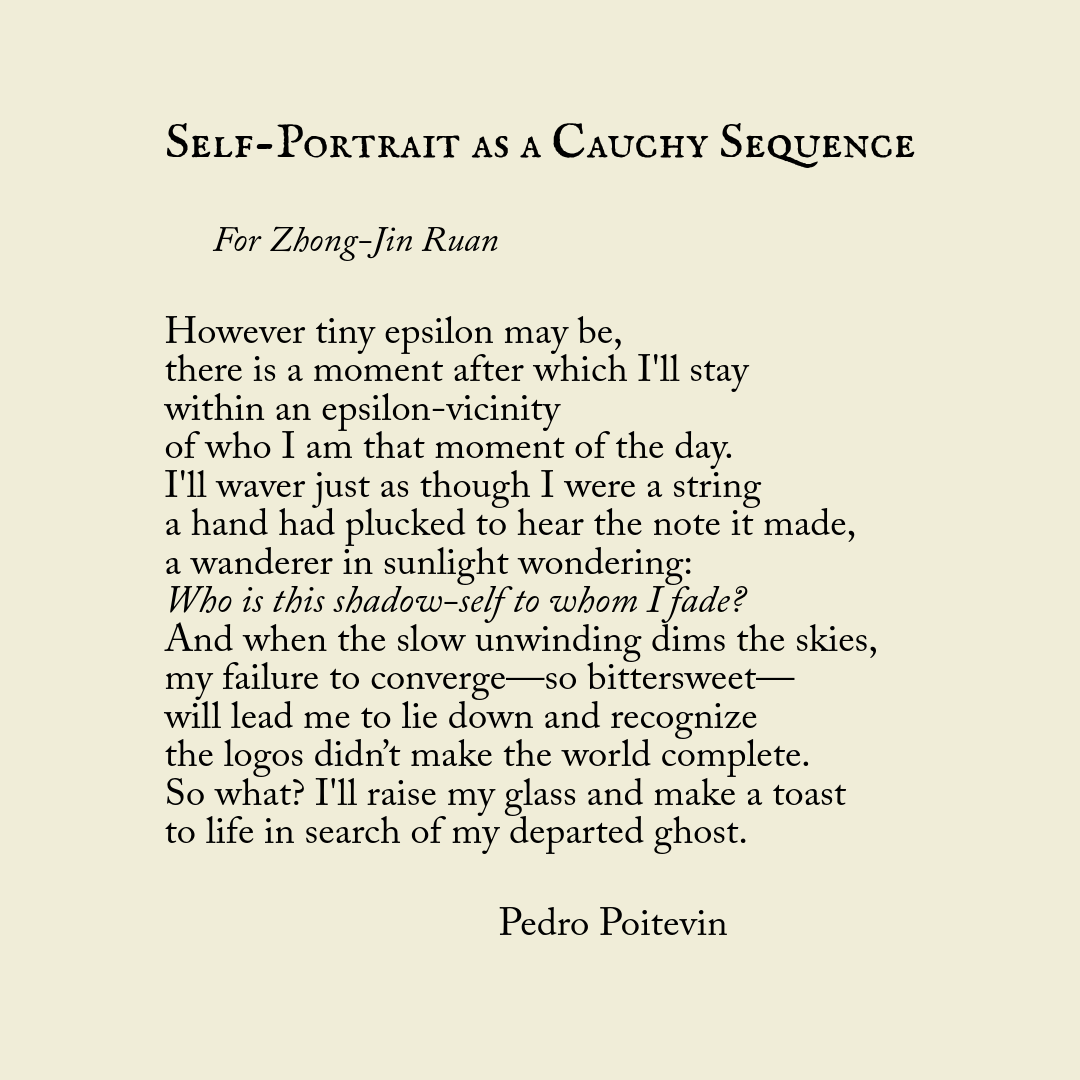 Self-Portrait as a Cauchy Sequence